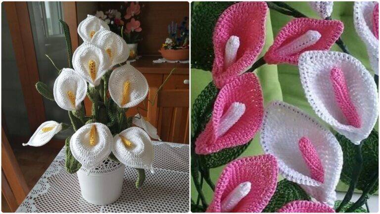 Flores de Crochê: Descubra Como Criar Arranjos Lindos e Criativos!