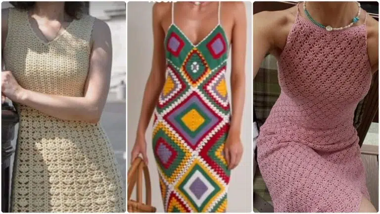 26 Inspirações de Vestidos de Crochê: Sofistique Seu Guarda-Roupa!
