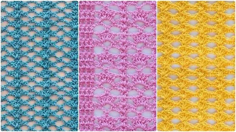 Inspire-se: 25 Pontos de Crochê Diferentes com Amostras e Gráficos Detalhados!