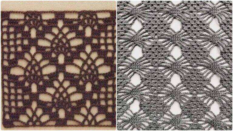 Descubra 25 Pontos de Crochê que Vão Transformar o Visual do Seu Artesanato!