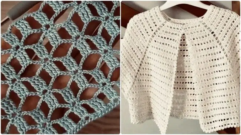 15 Pontos de Crochê Lindos e Diferentes com Amostras Grátis e Gráficos!