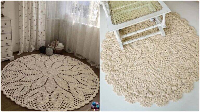 Tapetes de Crochê com Gráficos: Transforme a Sua Casa com Estilo e Criatividade!
