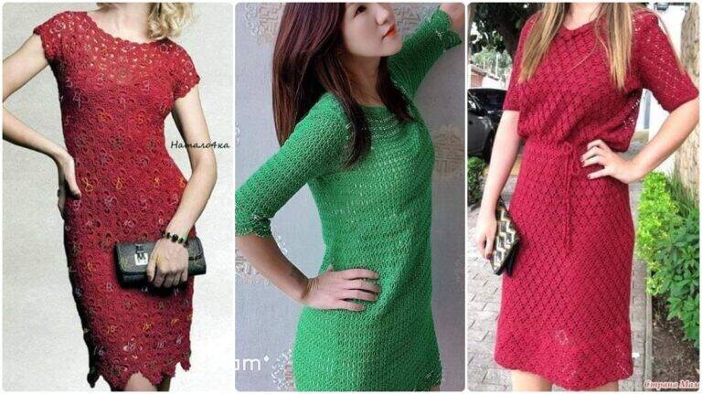 Aprenda a Fazer Vestidos de Crochê Fácil com Gráficos Detalhados!