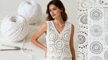 como ler graficos de croche para fazer uma blusa de croche simples