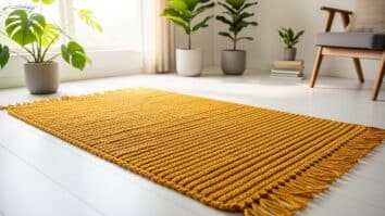 tapete de croche ponto rope