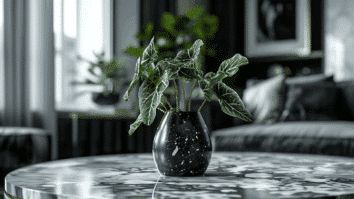 Imagem da planta Begônia Maculata em um vaso na sala