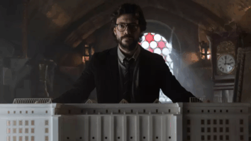 Imagemd e uma cena Álvaro Morte na série La Casa de Papel da Netflix — Foto: Netflix