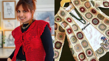 cardigans de crochê