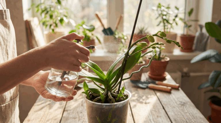 Orquídea NÃO FLORESCE? O ‘adubo’ caseiro (e o erro da rega) que está matando sua planta
