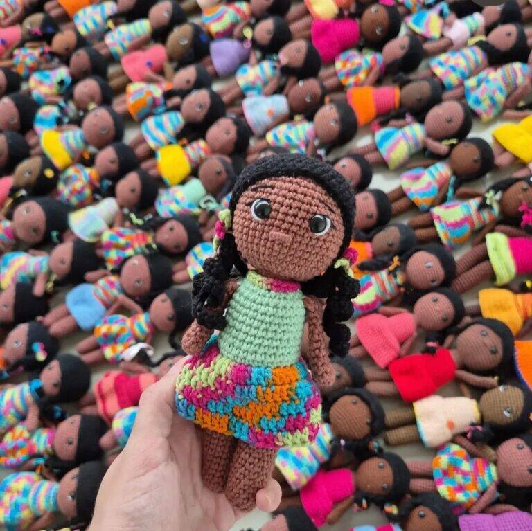 Projeto Ide Crochet: Da América do Sul para a África