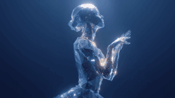 Mulher feita de diamante para simbolizar o brilho de pessoas autenticas