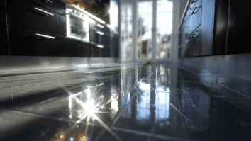 Imagem ilustrativa de piso brilhando após terem aplicado uma mistura caseira