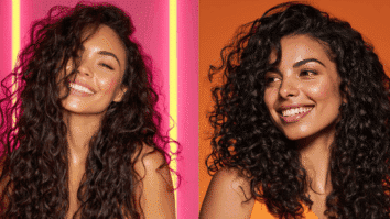 Mulheres com cabelos cacheados