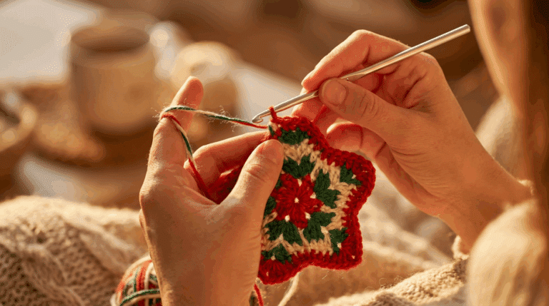 18 enfeites de Natal de crochê DIY fáceis que deixam sua árvore linda gastando bem pouco