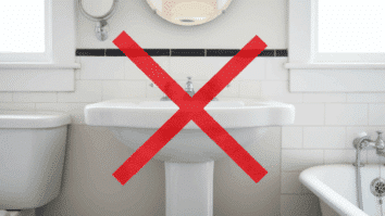 pia tradicional banheiro