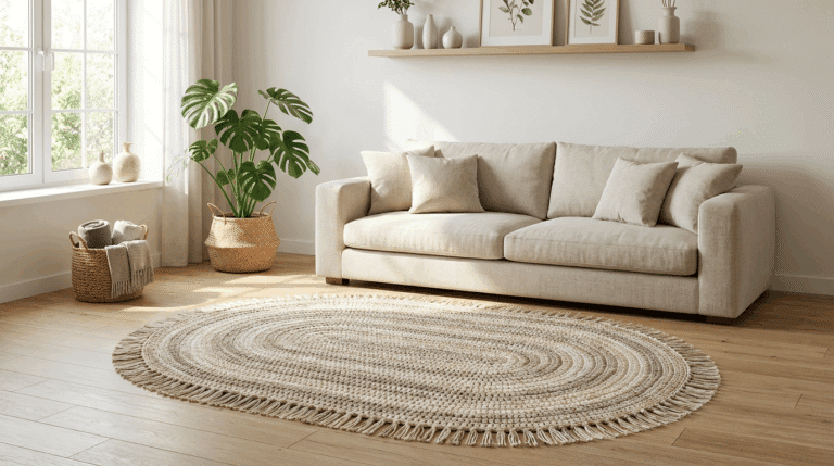 Tapete de crochê oval: projetos personalizados para todos os estilos de decoração
