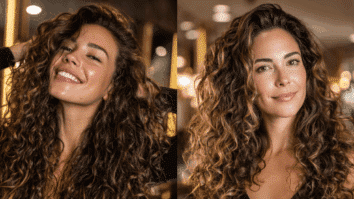 Mulheres com cabelo cacheado