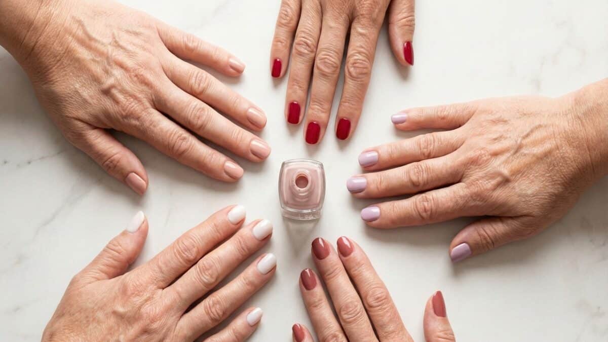 5 cores de esmalte para causar efeito de rejuvenescimento em mulheres