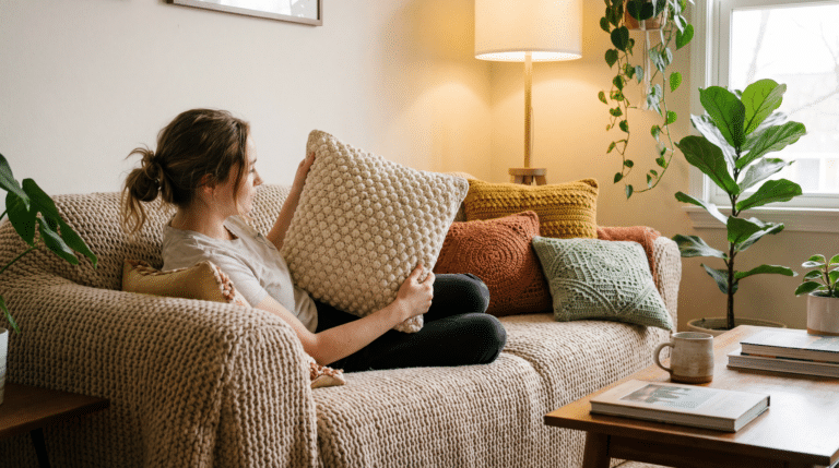 11 almofadas de crochê para deixar sua decoração mais aconchegante e estilosa