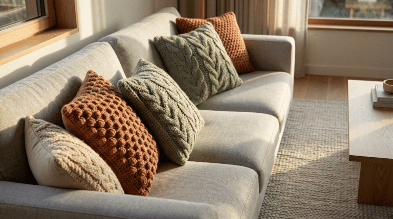 Almofadas de croché: dicas de especialistas para decorar com estilo e conforto