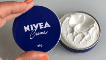 Creme Nivea da latinha azul