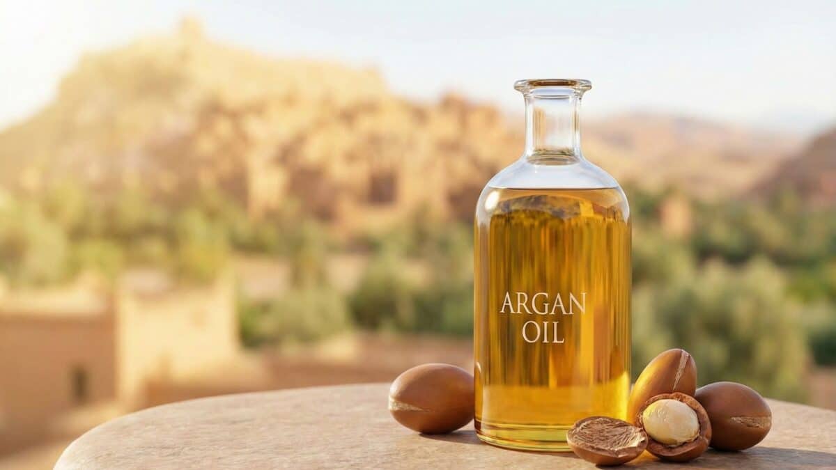 Óleo de argan para cabelos