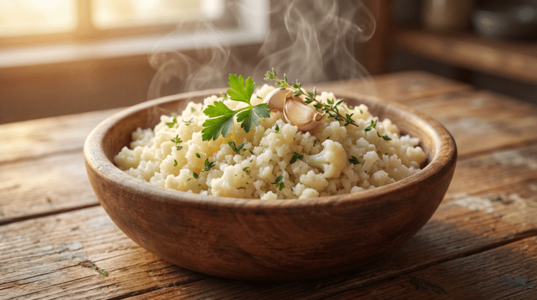 “Arroz” de couve-flor: o truque culinário para reduzir carboidratos no jantar sem perder o sabor
