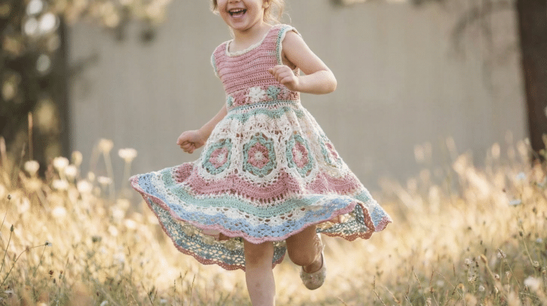 Vestidos de crochê infantil: como unir conforto e ludicidade no guarda-roupa