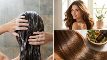 Aplicação do Shampoo Natural no Cabelo