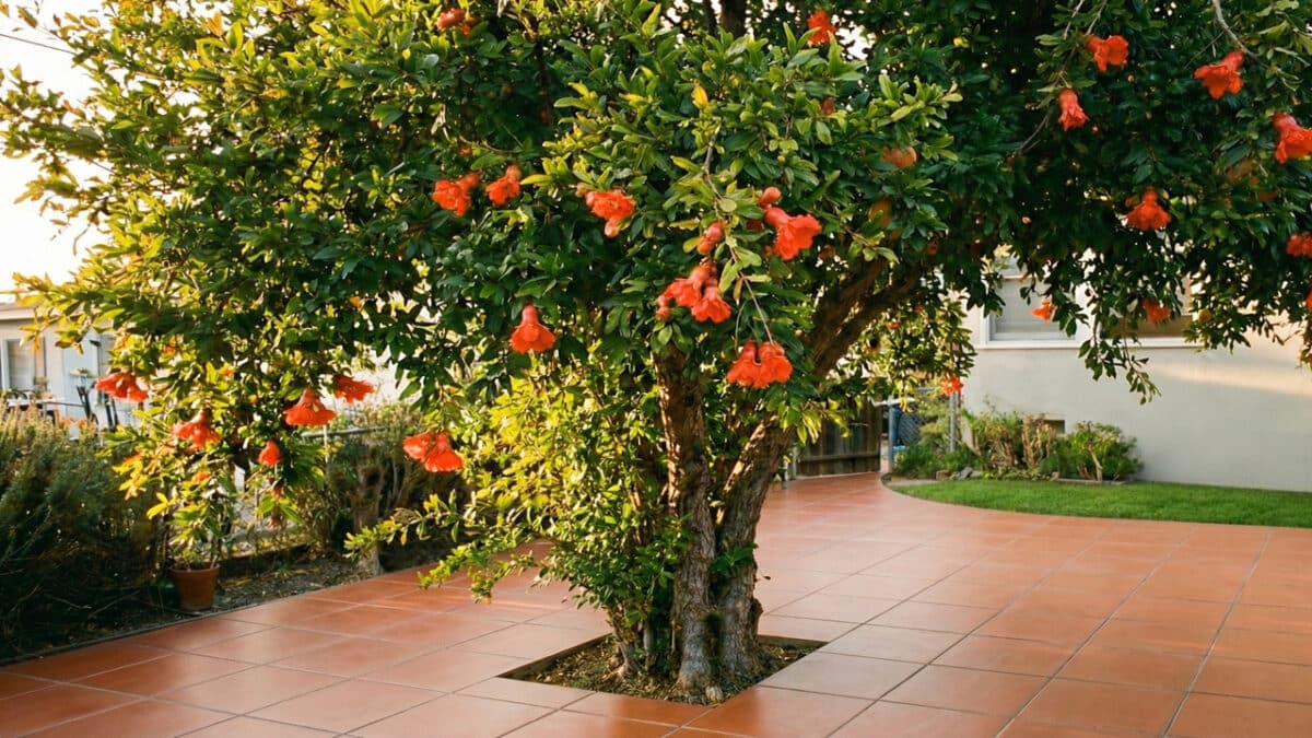 Árvore frutífera perfeita para o seu jardim que dá sombra e não racha o solo