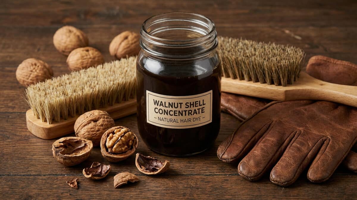 Chá de casca de nogueira