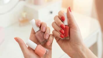 Esmaltes para quando se passa dos 40 anos de idade