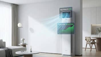 Ar condicionado tecnológico da Xiaomi