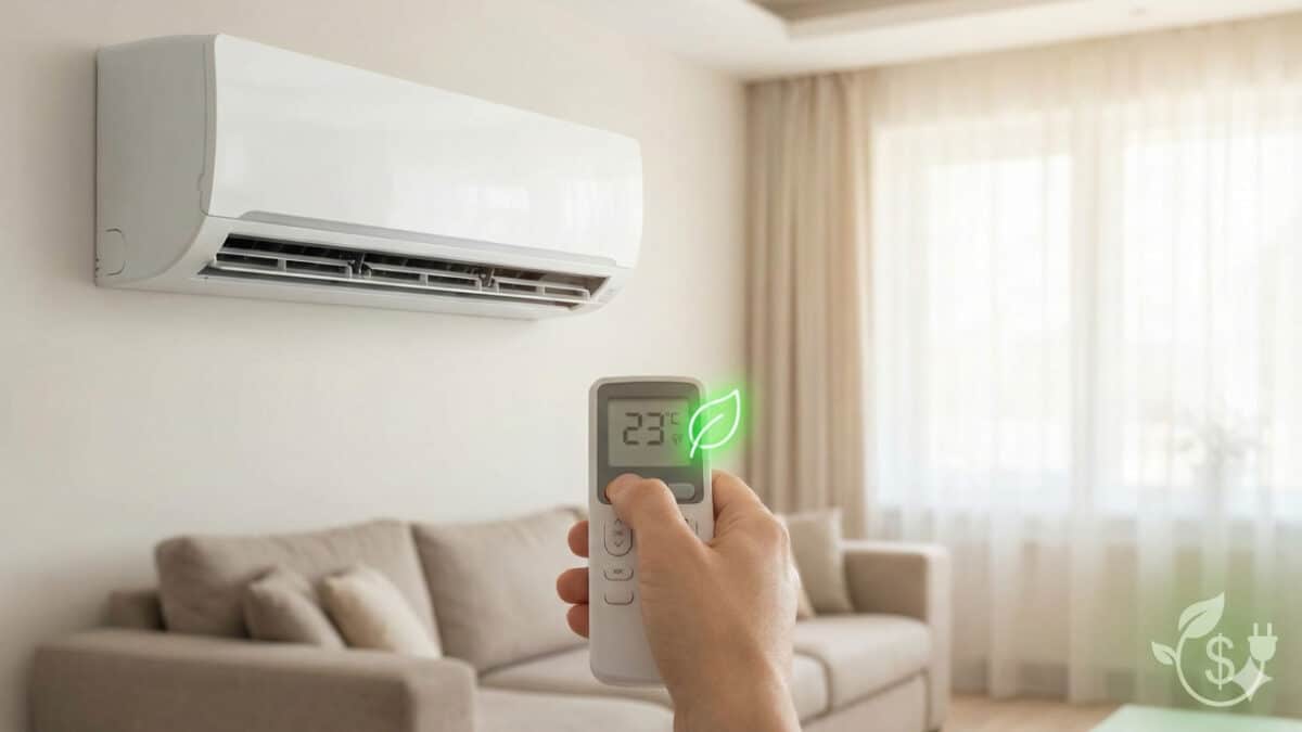Temperatura ideal para economizar energia e continuar a gelar a casa com ar condicionado