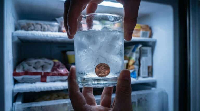 O truque da moeda no congelador: por que você deve fazer isso antes de sair de casa por muitos dias