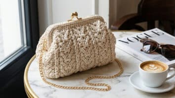 Bolsas de crochê cheias de beleza e sofisticação para usar em 2026