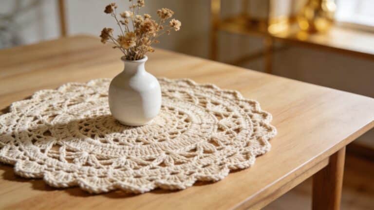 15 modelos de centro de mesa em crochê para renovar a decoração com gráficos