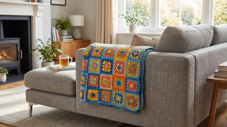 Squares de crochê: 5 formas criativas de usar o “quadradinho da vovó” na decoração