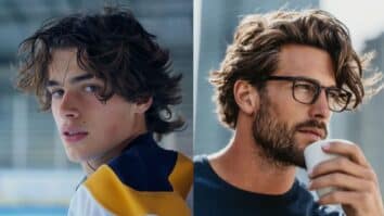 Homens com cabelo no estilo Old Money