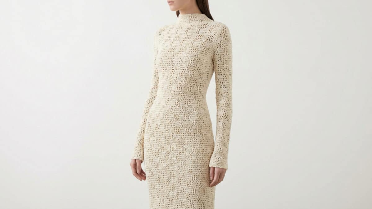 Cinco modelos de vestidos de crochê elegantes para renovar o visual em 2026