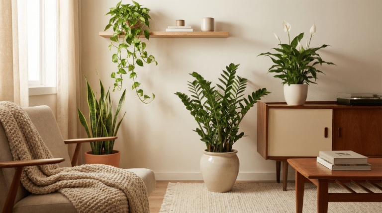 Plantas “imortais”: 5 espécies que purificam o ar da casa e sobrevivem até em cômodos escuros
