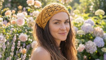 Bandana Crochê