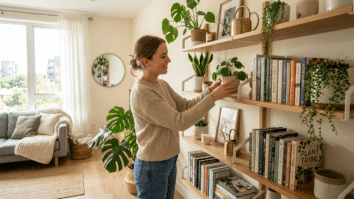 Jovem Decorando Apartamento Pequeno