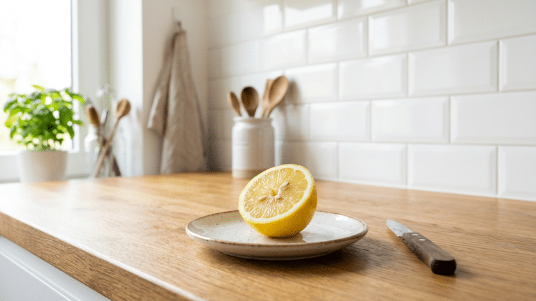 Como usar o limão para remover as manchas de gordura mais difíceis dos azulejos da cozinha