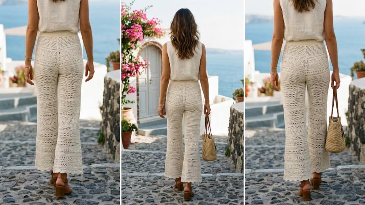 Calças de crochê: como usar a peça em looks urbanos com estilo
