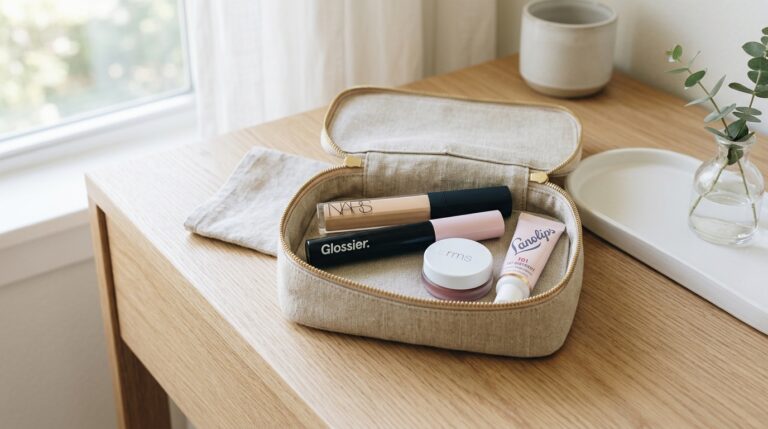 necessaire com maquiagem