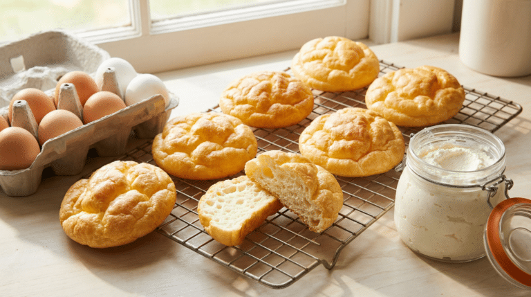 Pão de nuvem com 2 ingredientes: a substituição sem farinha que viralizou