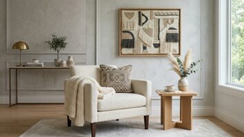 Peças de Crochê Modernas de Luxo na Decoração