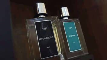 Imagem dos perfumes Effervescent e Vision da Lab8 inspirados em perfumes de nicho