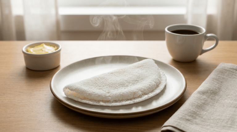 Tapioca sempre molhadinha que substitui o pão: o truque para não deixá-la quebradiça e seca